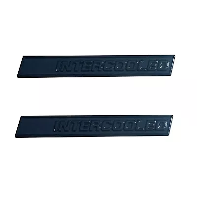 2X For 1986-87 Grand National T Type GM Intercooled Logo Fender Emblem 25526372 • $58.99