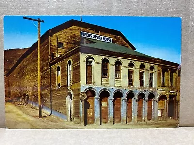 Exterior Piper's Opera House Virginia City Nevada Chrome Postcard 416 • $3.99