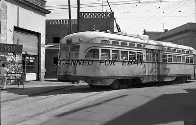 Mexico City Trolley #2390 May 1969 Railroad ORIGINAL NEGATIVE • $10