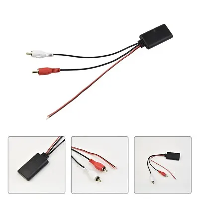 12V Car Audio-Stereo Blue-tooth AUX Receiver Module 2RCA Interface Cable Adapter • $10.36