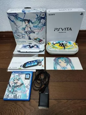 PS Vita Hatsune Miku Limited Edition PCHJ 10002 Console Charger Box Special Case • $999.99