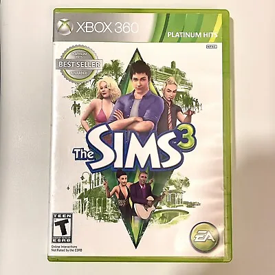 $5.99 • Buy The Sims 3 (Microsoft Xbox 360, 2010) CIB Complete