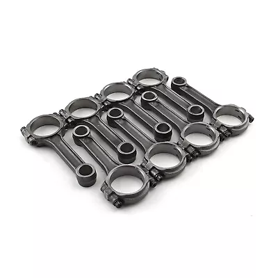 I Beam 6.135  2.200  .990  Press Fit 5140 Connecting Rods Suits: Chevy BBC 454 • $202.84