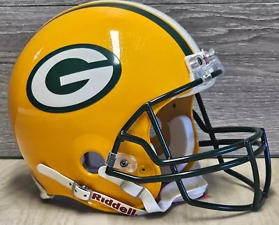 Authentic VTG NFL Green Bay Packers VSR4 Full Size Helmet With Box & Instruction • $239.99