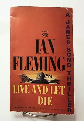 James Bond 007 Live And Let Die 20th Printing  Signet PB • $17.99