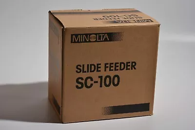 Minolta DiMAGE Scan Multi SC-100 Slide Feeder For F-3000 / F-3100 Film Scanner • $219