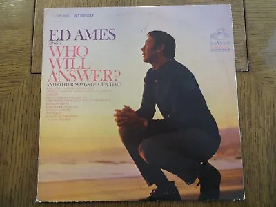 Ed Ames – Sings Who Will Answer? - 1968 - RCA Victor LSP-3961 Vinyl LP VG/VG+ • $13.56