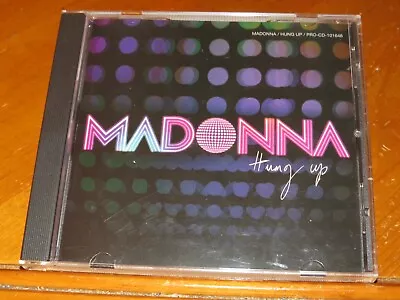 MADONNA - Hung Up - 2 Track 2005 USA DJ PROMO CD W/ Radio Version! PRO-CD-101648 • $12