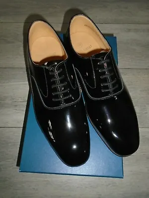 John Land Mess Dress Black Patent Shoes Size 7m British Military Issue New • £60