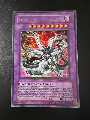 Chimeratech Overdragon POTD-EN034 Ultra Rare Unlimited Near Mint Yugioh • £7.19