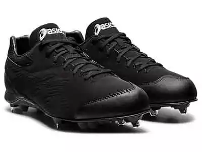 ASICS NEOREVIVE 4  WIDE  1123A023 001 Black Black Baseball Cleats • $114