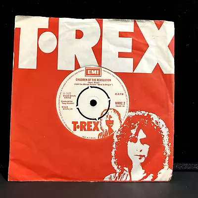 T Rex Marc Bolan  Children Of The Revolution 1972 Orig Vinyl & Sleeve Excellent • $12.45