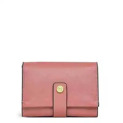 Radley London Hanson Street Medium Pink Flapover Purse Wallet Adorable Rare • £61.77