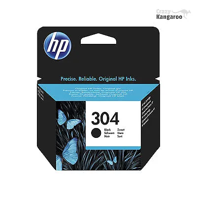 £14.79 • Buy Original HP 304 Black Ink Cartridge For Deskjet 3720 3730 - Offer Price