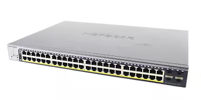 Netgear ProSafe GS752TPv2 48-Port Gigabit PoE+ Smart Cloud Switch W/ 4 SFP (GP) • $116.96