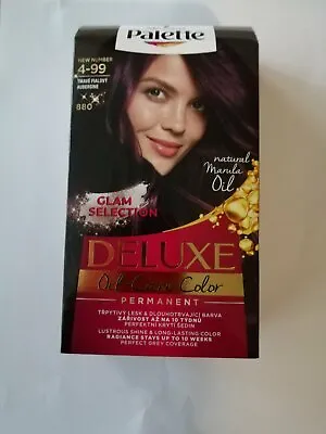 Palette Deluxe Color Creme Hair Oil- Care Color Permanent Hair Dye • £9.60