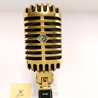 £289.09 • Buy Shure 55SH Series-II Gold Microphone Rare Tested From JAPAN