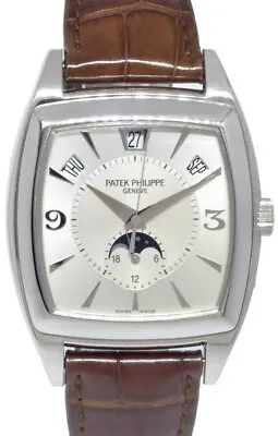 $40825 • Buy Patek Philippe Mens Gondolo Calendario 18k WG Automatic Watch Papers '06 5135G 
