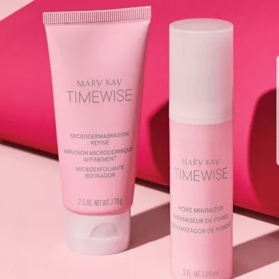 Mary Kay Timewise Microdermabrasion -Set REFINE & PORE MINIMIZER -Free Shipping  • $29.99