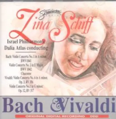 Zina Schiff - Bach & Vivaldi CD (-) Audio Quality Guaranteed Amazing Value • £2.06