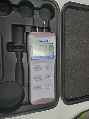 $100 • Buy VWR Control Company Manometer Pressure Vacuum Gage 33500-084