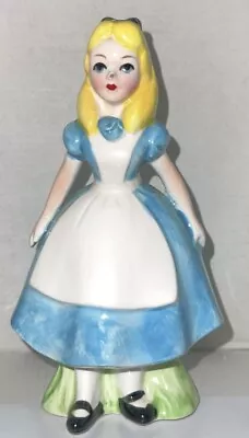 Vintage Walt Disney PROD Alice In Wonderland Porcelain Figurine Made In Japan 6” • $16.99