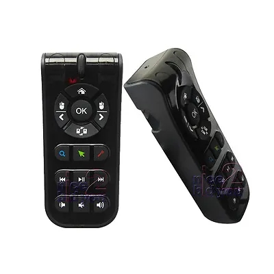 Measy RC10 2.4G USB Wireless 3D Gyroscope Air Mouse + IR Remote + Laser Pointer • £21.59