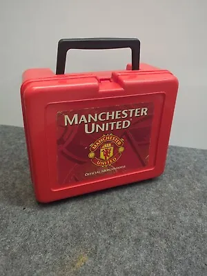 Vintage Hard Lunchbox Manchester United 1981 Bluebird Toys • £27