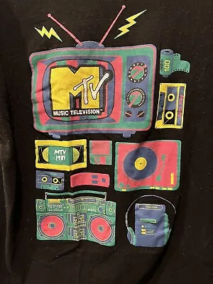 2021 MTV T Shirt Y2K Vibes Black L • $3.87