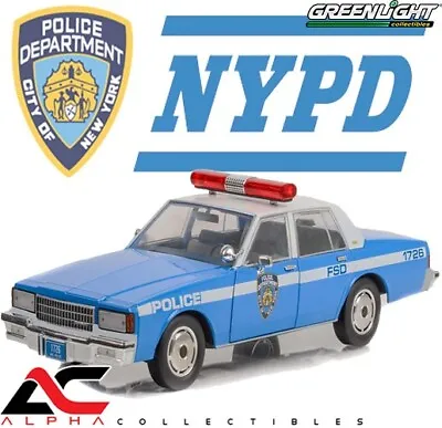 £57.26 • Buy Greenlight 19106 1:18 1990 Chevrolet Caprice (nypd) New York Police Dept