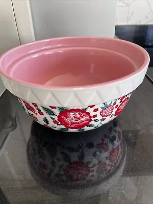 £39.99 • Buy Cath Kidston Strawberry Garden Mixing Bowl **BRAND NEW**