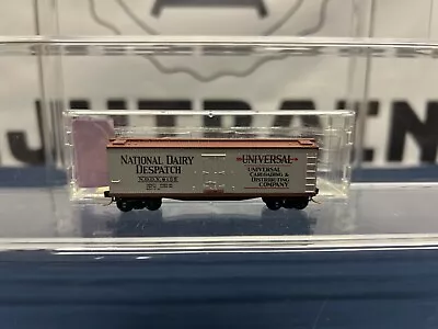Micro-Trains N National Dairy Despatch 40’ Dbl. Sheathed Wood Reefer Car 49040 T • $29.99