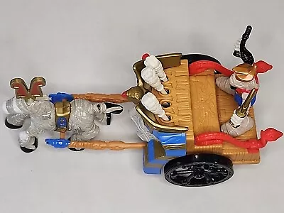  Fisher Price Great Adventures Egyptian Mummy's Chariot  • $11.45