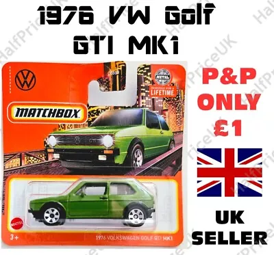 Matchbox 1976 Volkswagen Golf GTI MK1 VW Classic Hot Wheels 1.64 Diecast Cars • £6.99