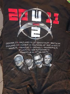 U2 360 Usa Tour Concert T-shirt Med 100% Cotton Double Sides • $14