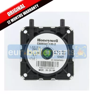 HONEYWELL Baxi Potterton Air Pressure Switch C6065A 1135 Brand New • £46