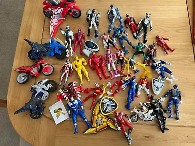 £24.99 • Buy Power Rangers Action Figure Job Lot Clearance Bundle Garden Play Set (O)