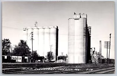 Mexico Missouri~MFA Missouri Farmers Association Elevators~1952 RPPC • $15
