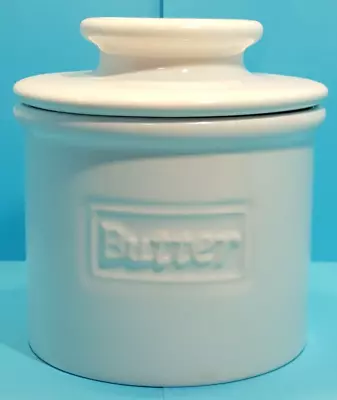 Butter Bell Crock L Tremain The Original French Ceramic Ivory White Beurre • $13.96