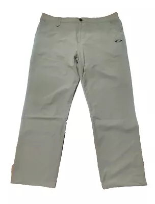 Oakley Golf Pants Relaxed Fit Light Breathable Khaki Men’s Size 36x28 • $28