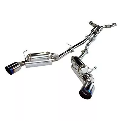 HKS 32009-BN002 For 03-07 G35 Dual Hi-Power Titanium Tip Catback Exhaust • $1793.95