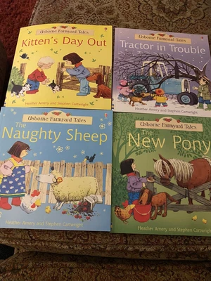 £0.99 • Buy Usborne Farmyard Tales 4 Book Bundle
