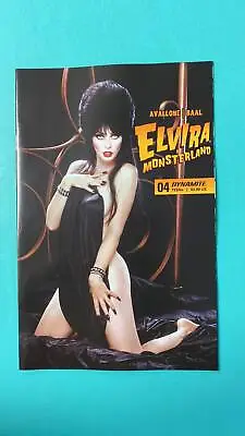 NEARLY NUDE!!! ELVIRA In MONSTERLAND # 4 Comic ~ VARIANT D ~ DYNAMITE ~ 2023 ~NM • $8.99