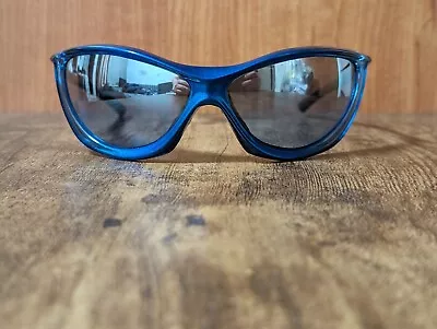 Vintage Briko Blue Sport Acetate Sunglasses Made In Italy #516  • $60