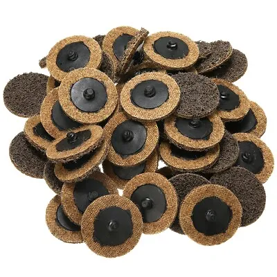 50x 2 Inch Coarse Surface Conditioning Discs Roll Lock Die Grinder Sanding Pads • $26.88