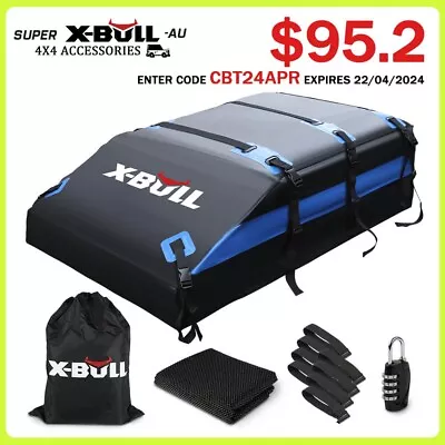 X-BULL Waterproof  Car Roof Top Rack Carrier Cargo Luggage Cube Bag Travel 4WD • $119