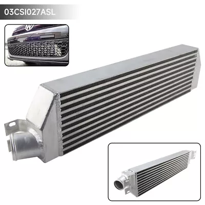 Upgrade Twin Intercooler For VW Jetta Golf GTI GLI MK5 MK6 Audi A3 2.0 Turbo • $163.58