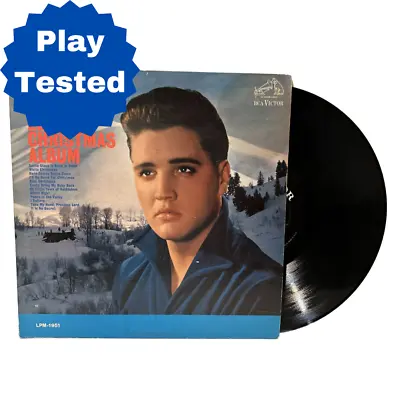 Elvis Presley - Elvis' Christmas Album VG 2nd Mono RCA LPM-1951 LP Record 1959 • $19.99