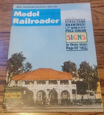 Model Railroader Magazine September 1970 Vintage Trains • $11.95