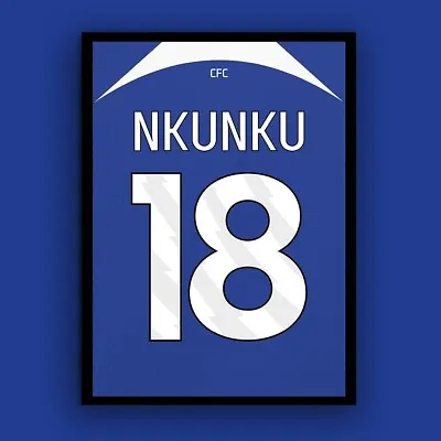 Chelsea Football Print/Poster - A4 Or A3 - Unframed - Personalised • £11.99